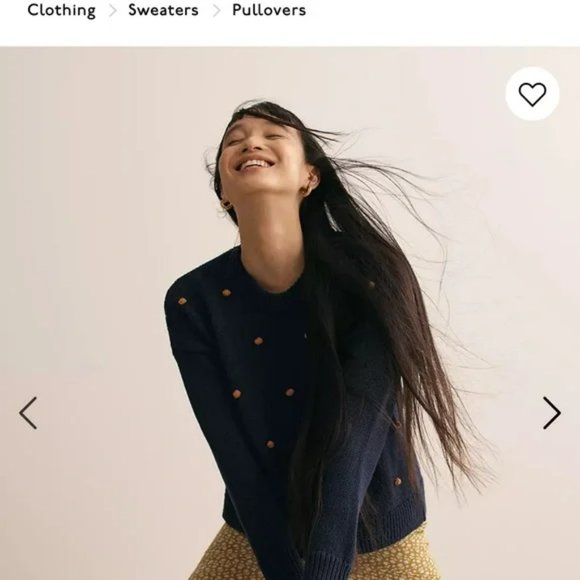 Madewell Wellesley Bobble Pullover Sweater, M - Picture 4 of 8